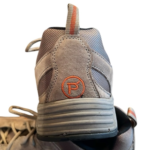 Propet Connelly Sneaker Shoe Brown Suede OrthoLite Orthotics Hiking Camp 10X(3E) - Picture 7 of 16